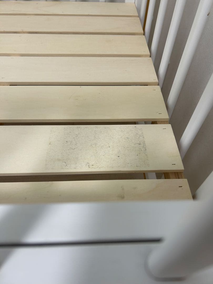 yamatoya、kihonベビーベッド、ホワイト