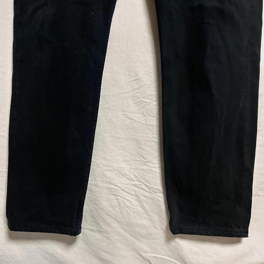 90's 英国製 Levi's ユーロリーバイス 501 後染め 黒 W34