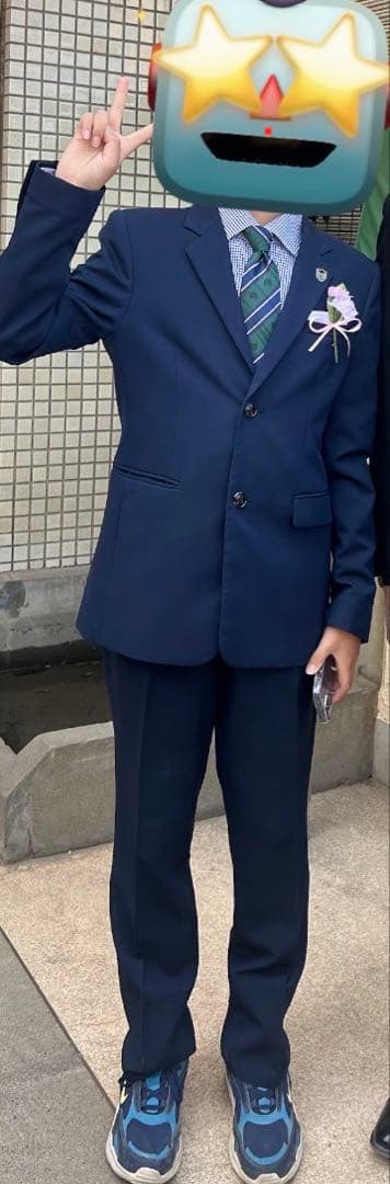 ビームス子ども用スーツ4点セット160 卒業式セレモニー