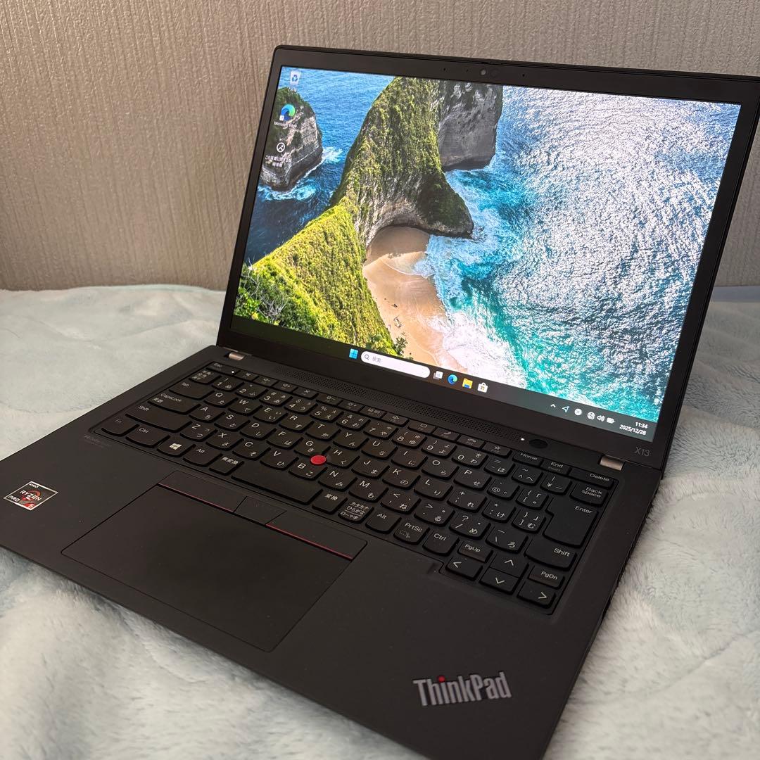 Windowsノート本体 Lenovo ThinkPad X13 Gen2 AMD 20XJS07900