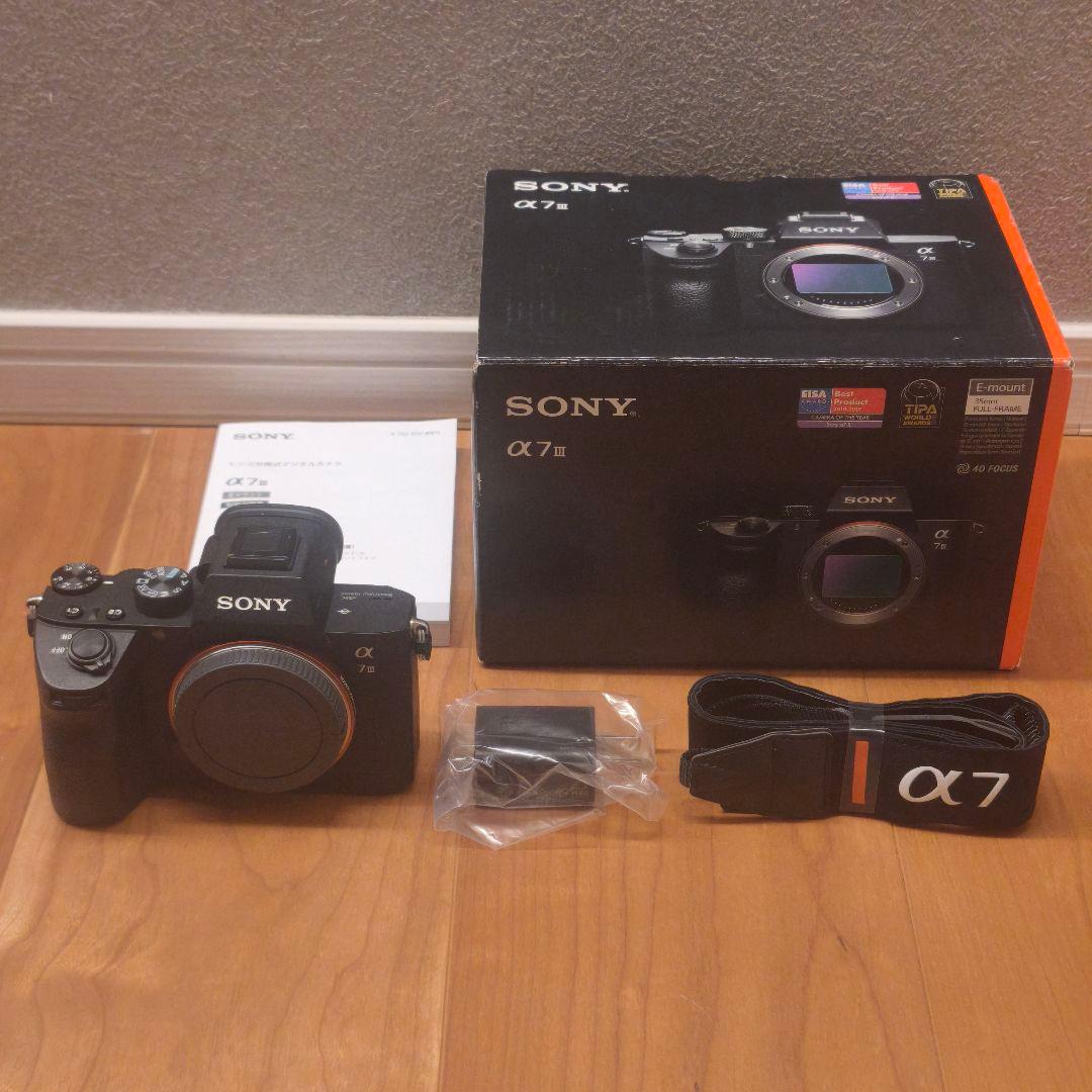 SONY α7Ⅲ ILCE-7M3 ボディ　フルサイズカメラ