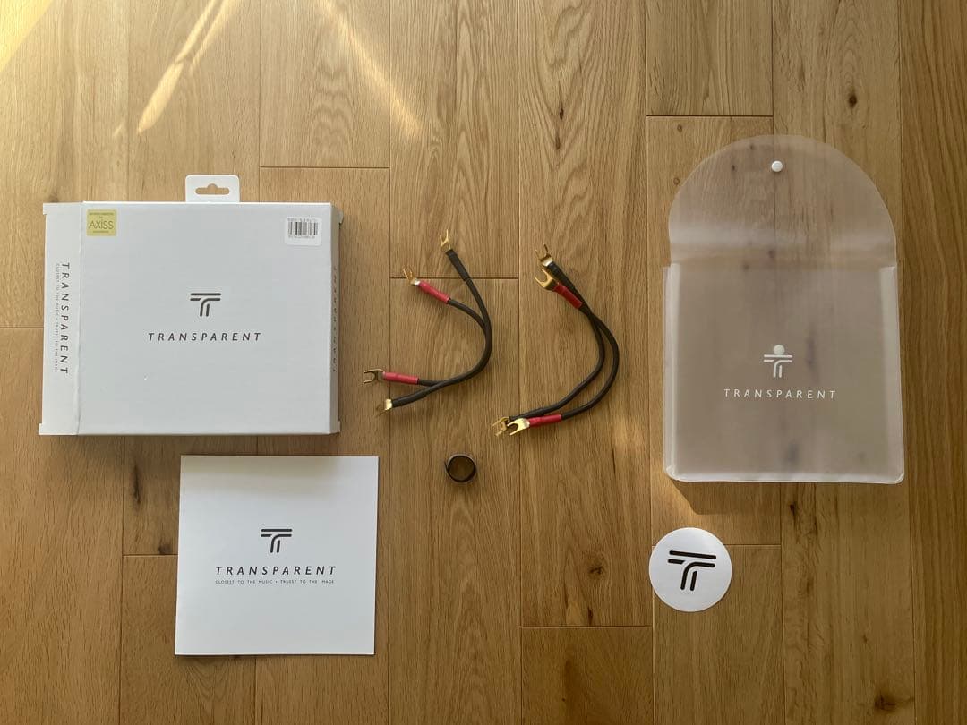 ケーブル・シールド TRANSPARENT SBAB(BIWIRE ADAPTOR)