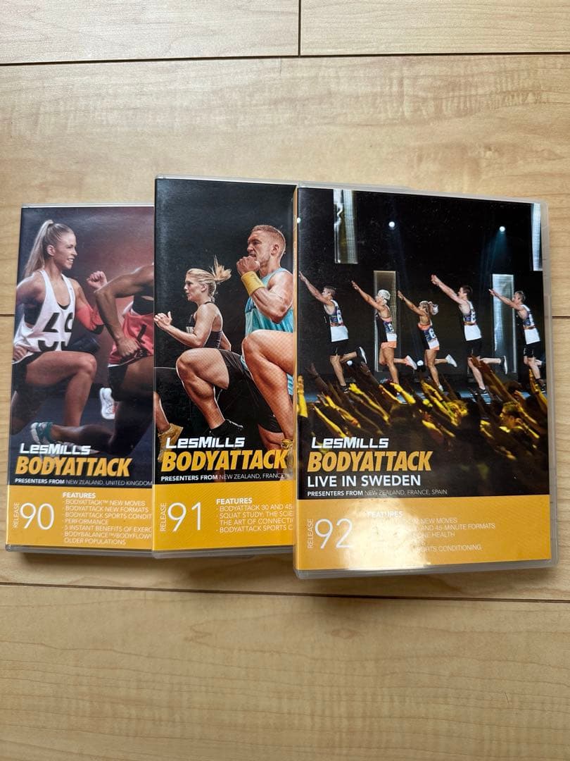 レズミルズ　ボディアタック　90 91 92