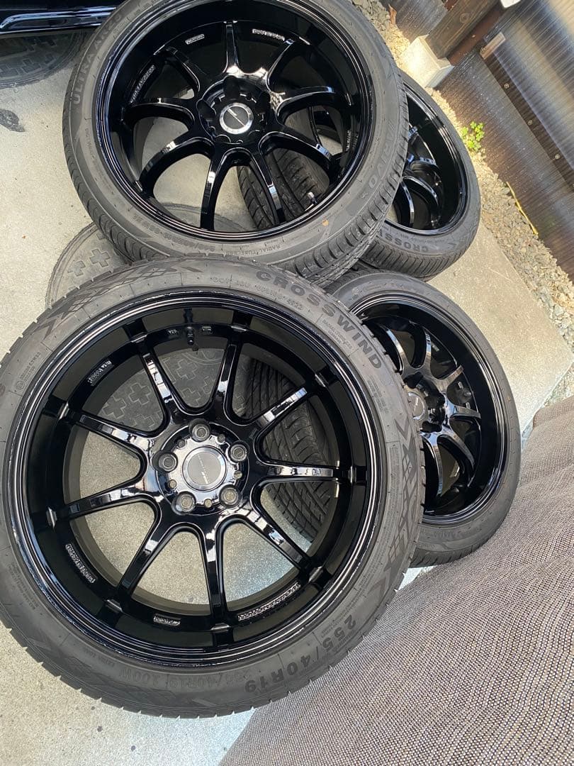 ④ちゃんれな　ワーク　エモーション　D9R 8.5j9.5j19インチ