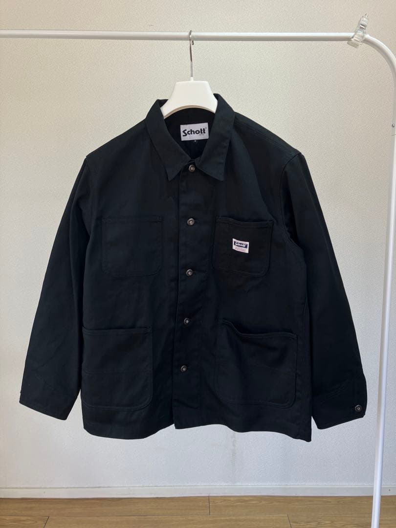 美品 Schott TC WORK COVERALL カバーオール ジャケット