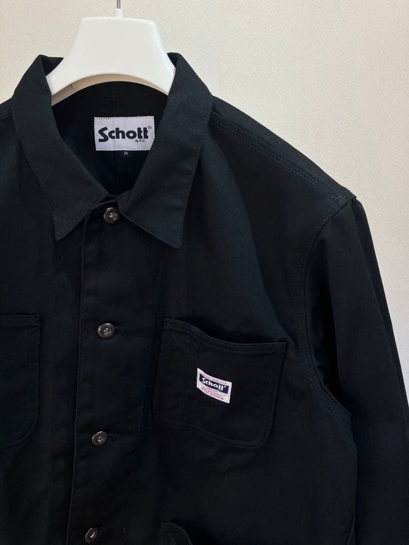 美品 Schott TC WORK COVERALL カバーオール ジャケット