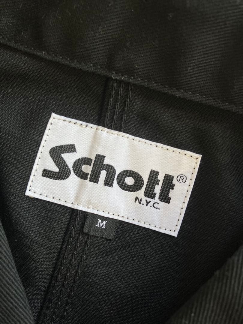美品 Schott TC WORK COVERALL カバーオール ジャケット