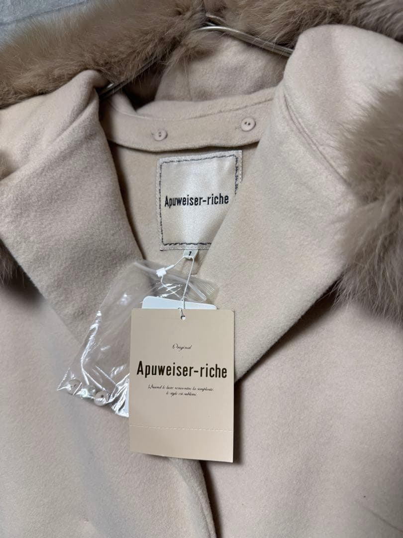 未使用 アプワイザーリッシェ ファーコート Apuweiser-riche