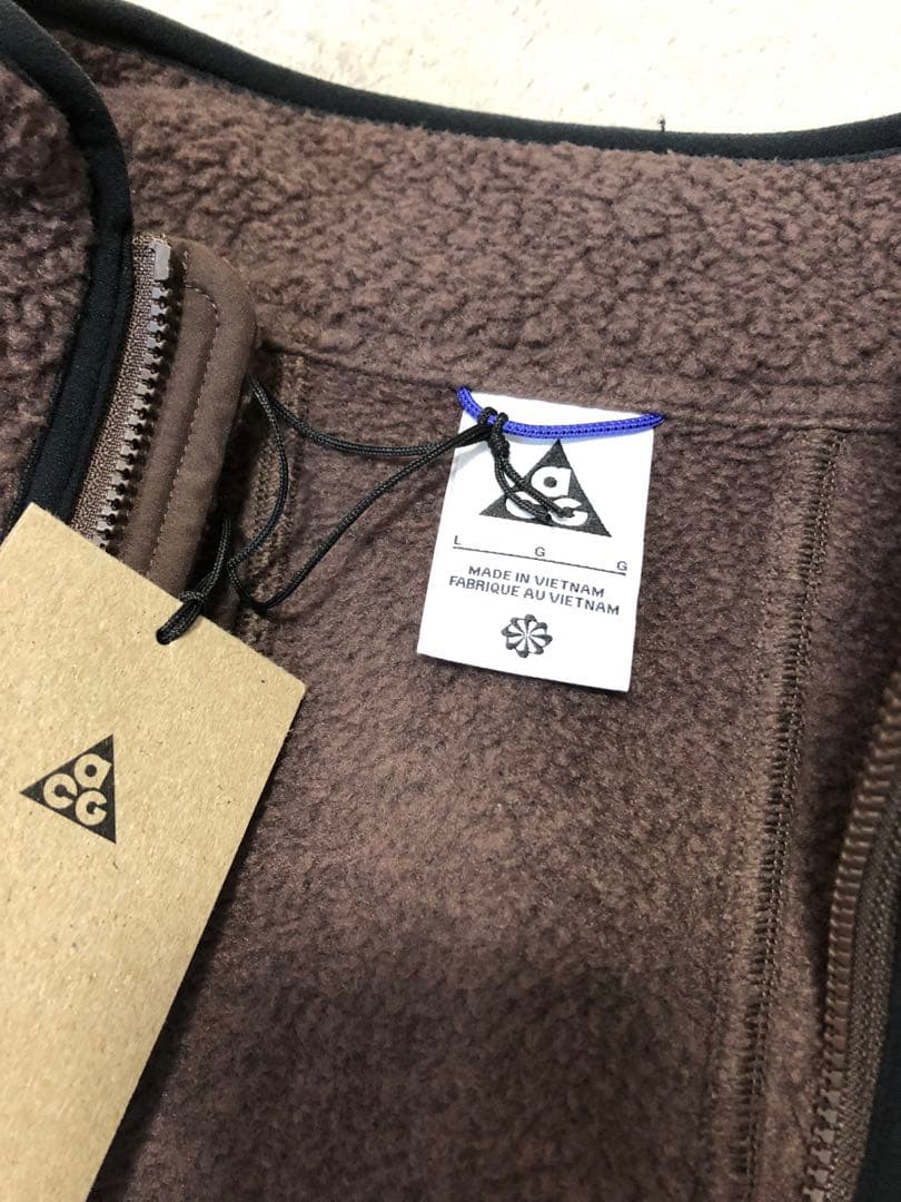 新品 NIKE ACG ARCTIC WOLF VEST フリースベスト L