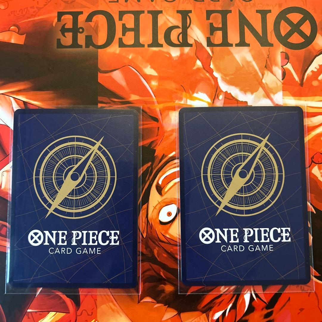 ロ*︎様 ワンピースカード　ルフィは海賊王になる男だ!!! 2枚セット！