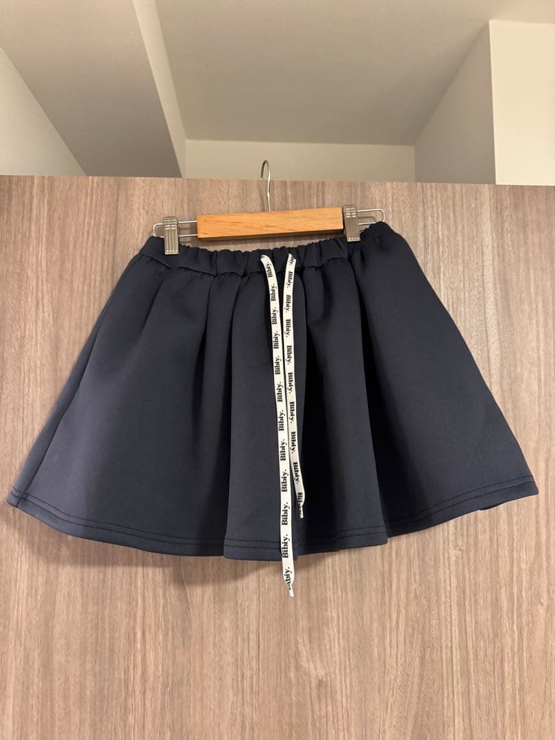 Bibiy. NELLY MINI SKIRT ビビィ スカートネイビー