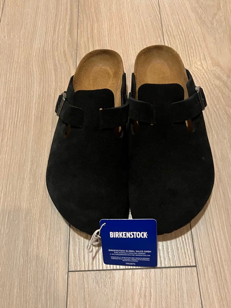 BIRKENSTOCK Boston ブラック ナロー　39
