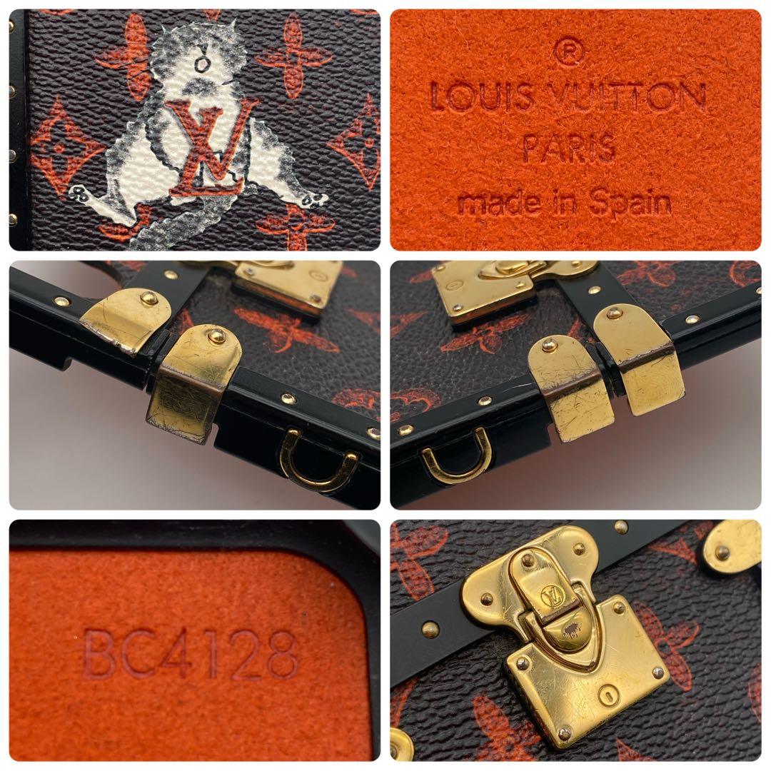 【希少】ルイヴィトン キャットグラム アイ・トランク iPhoneX モノグラム