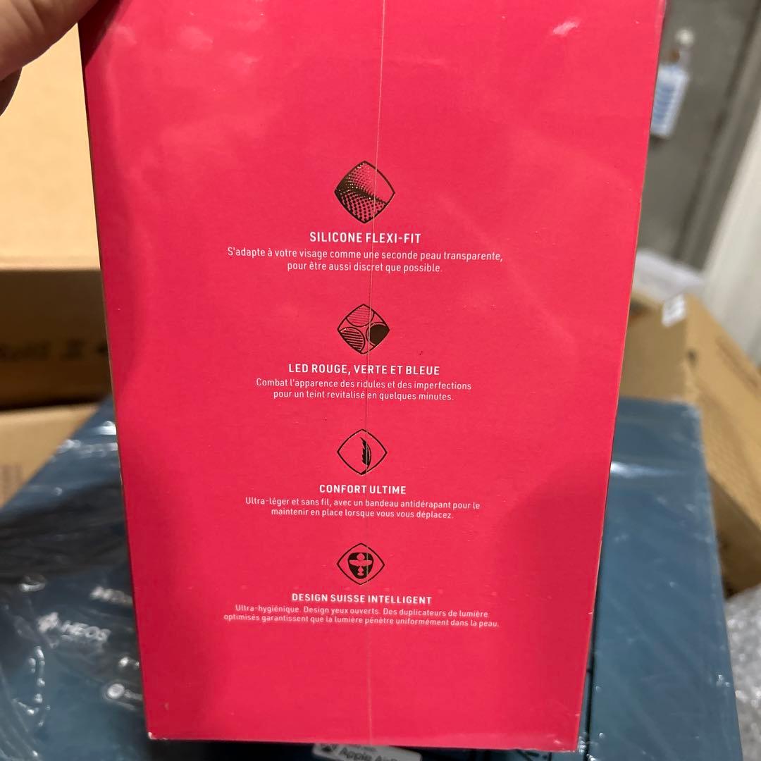 新品★FAQ 201 マスク型LED美顔器 3色 LED エイジングケアマスク