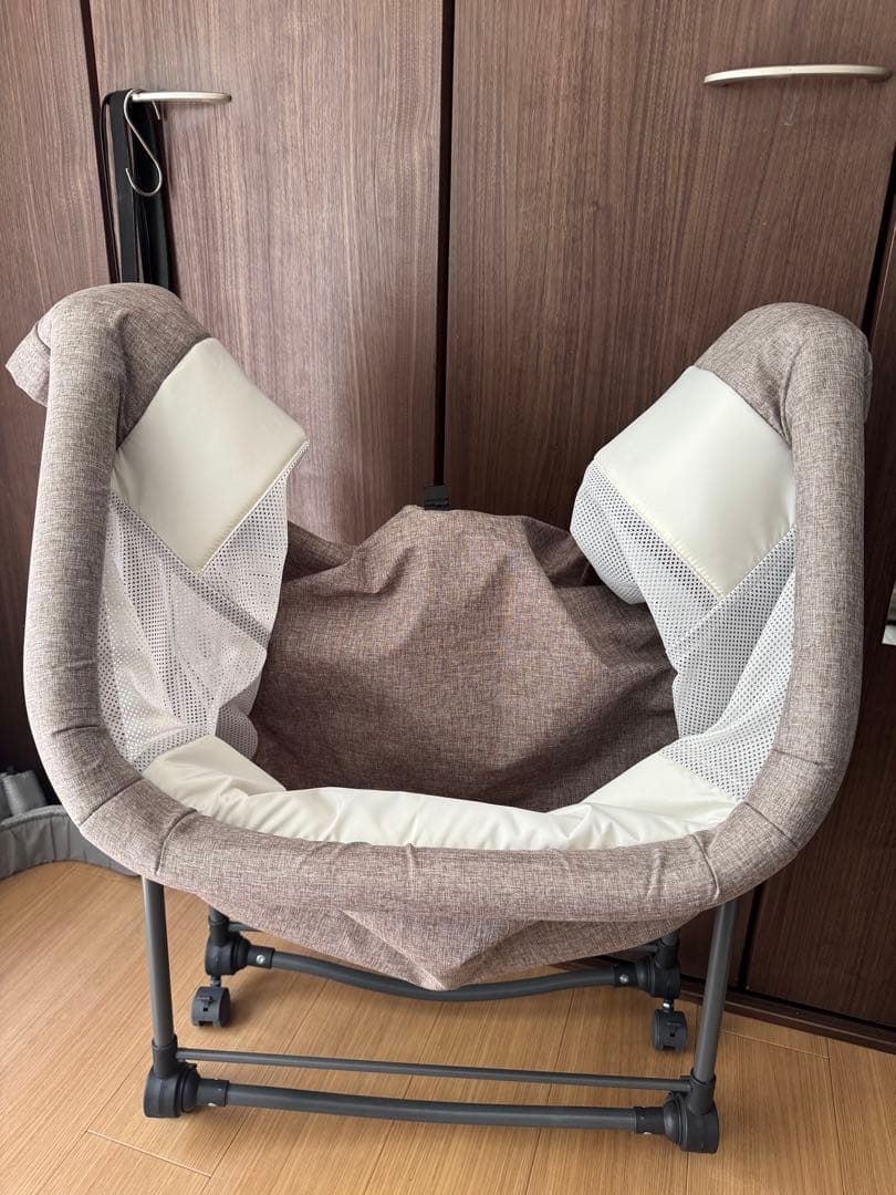 美品　ZOOBLY 折りたたみベビーベット 多機能　ゆりかご