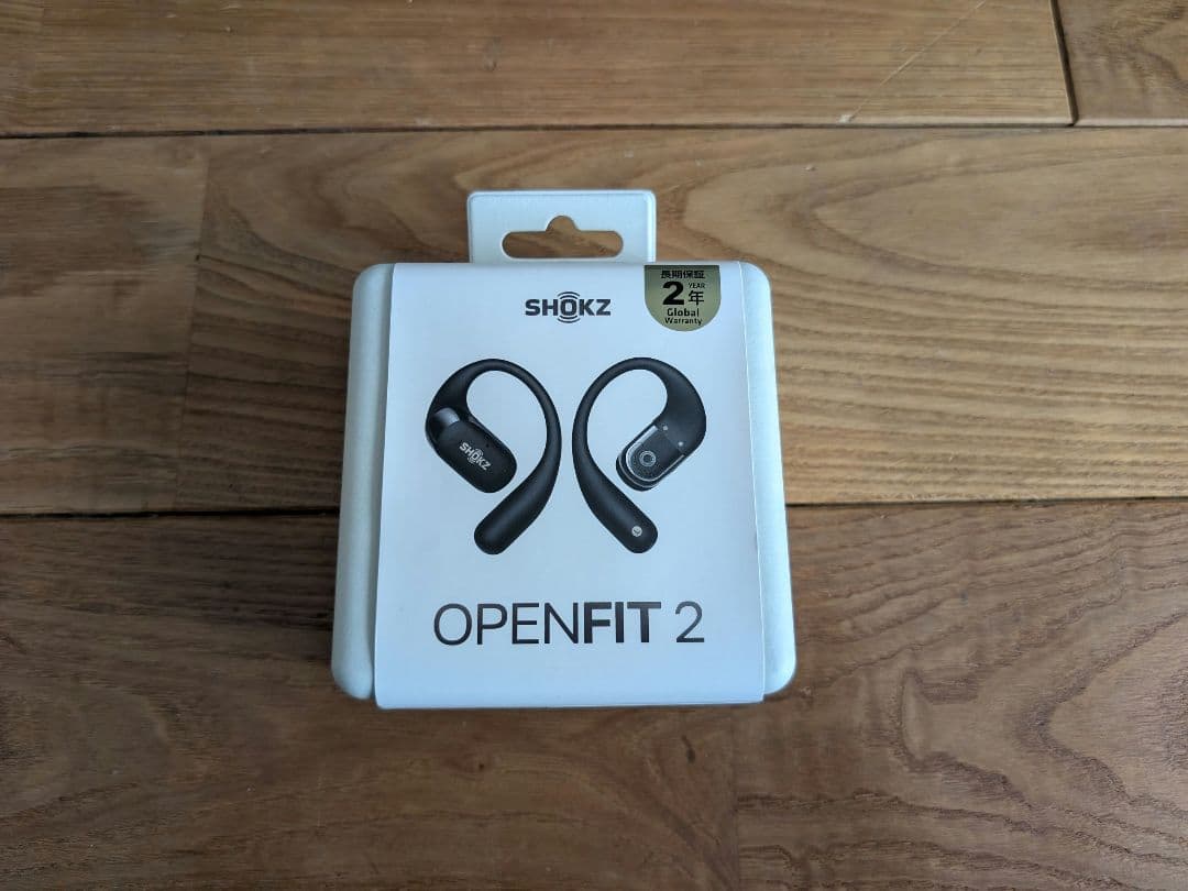 【新古品】SHOKZ OPENFIT2 オープンフィット2＋ケースカバー（予定）