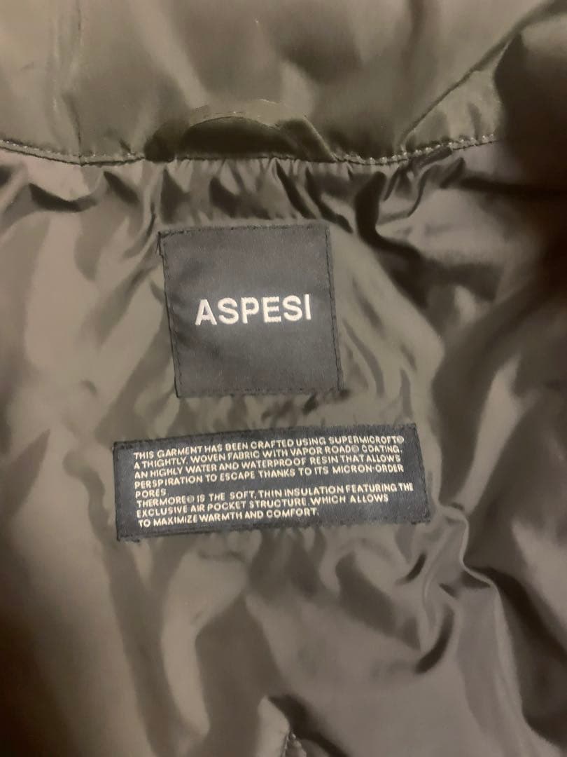 K ASPESI ダウンジャケット モッズコート ミリタリー 90s