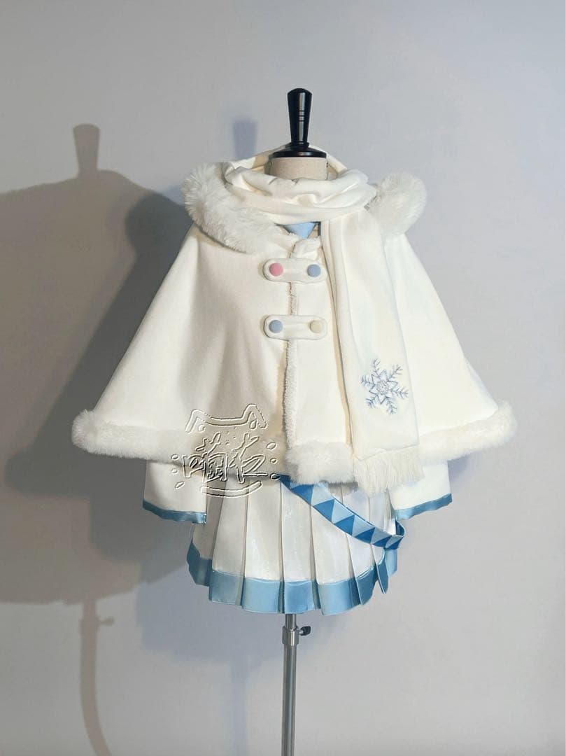 初音ミク　コスプレ　雪ミク三越