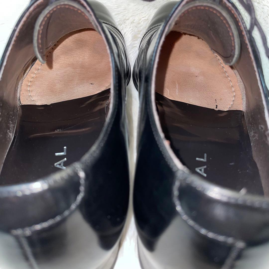 リーガル✨ストレートチップ　冠婚葬祭対応　マッケイ製法　本革　26.5〜27相当