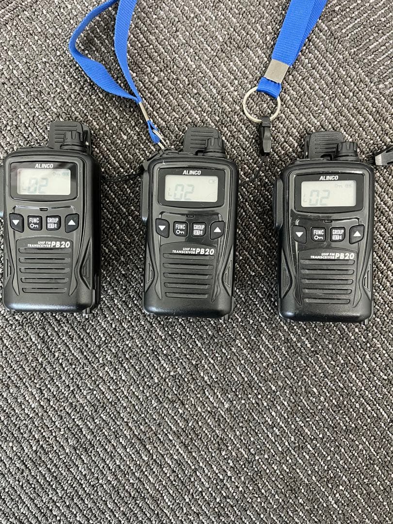 ALINCO トランシーバーセット& ALINCO ヘルメット用ヘッドセット