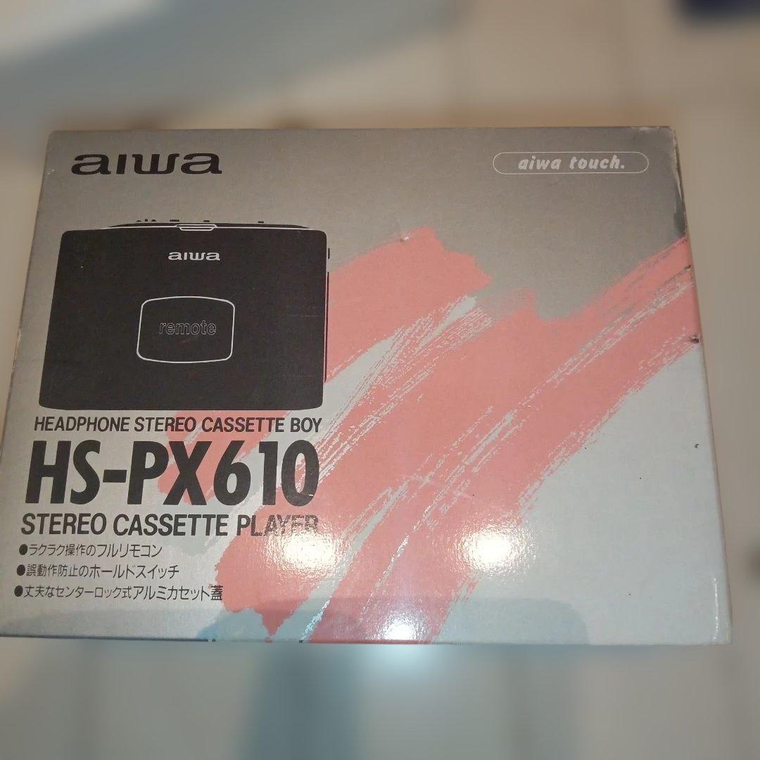 AIWA HS-PX610 アイワ ポータブルカセットプレイヤー