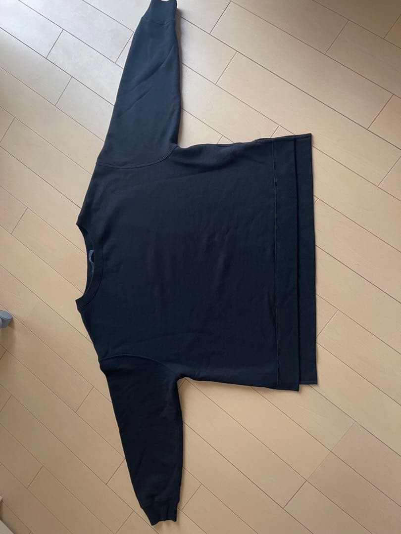 FRAMeWORKポートネック　ワイド　スウェット　BLACK 2回のみ着用