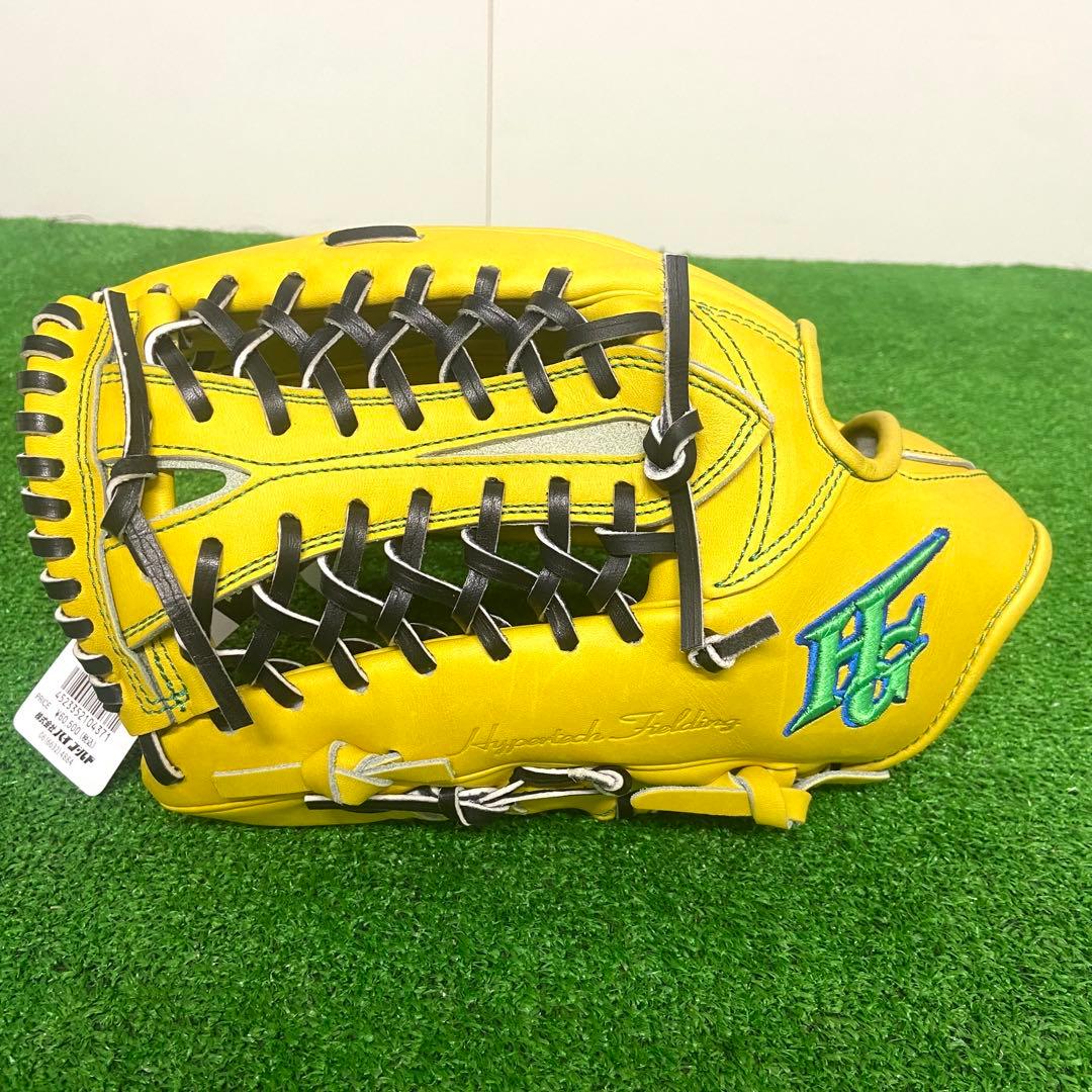 【未使用品】　ハイゴールド　硬式野球　グローブ　外野手　左利き