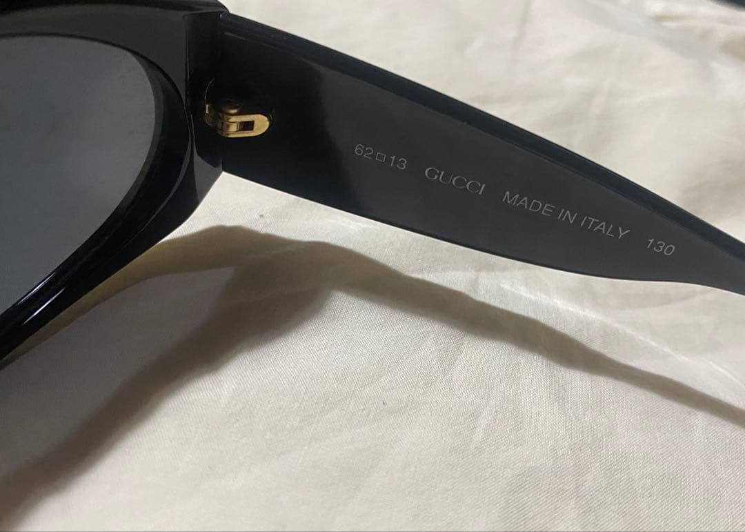 小物 00s archive GUCCI eyewear black y2k