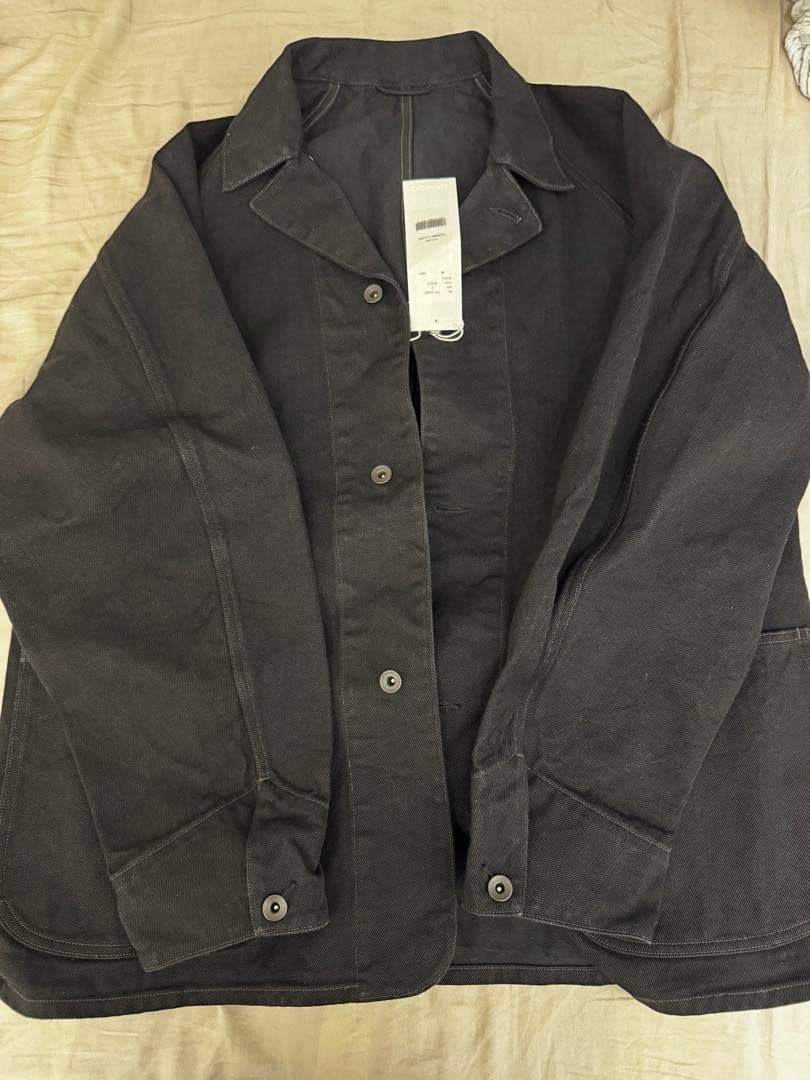 【最終値下げ】26SS BLACK DENIM WORK JACKET 2