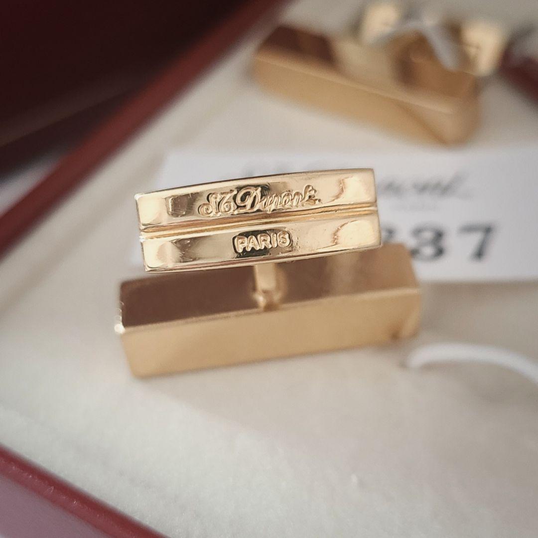 【新品】 S.T.Dupont エス・テー・デュポン カフリンクス カフスボタン