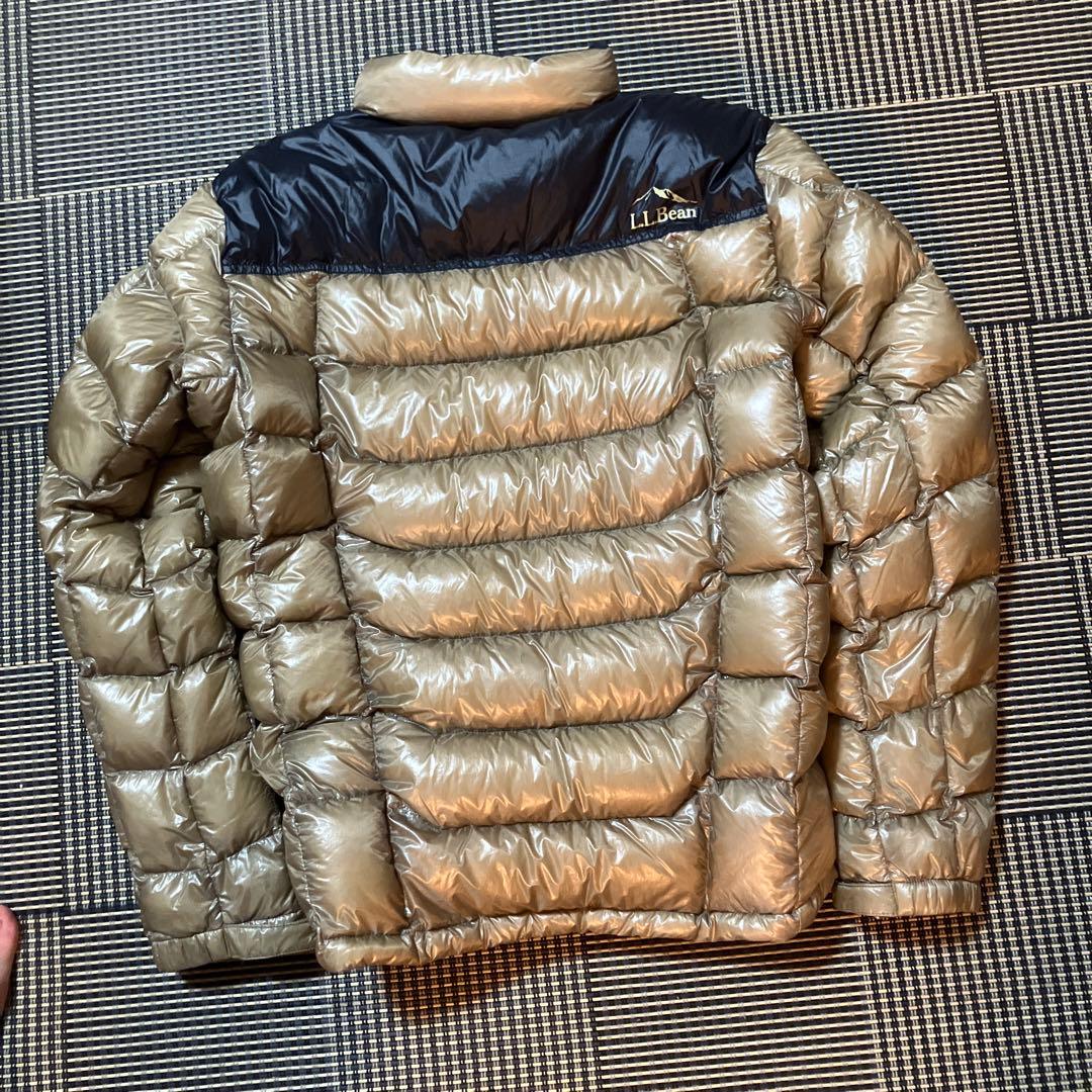 【極暖800fil⭐️】 極暖L.L.Bean ダウンジャケット　ベージュ　黒　L