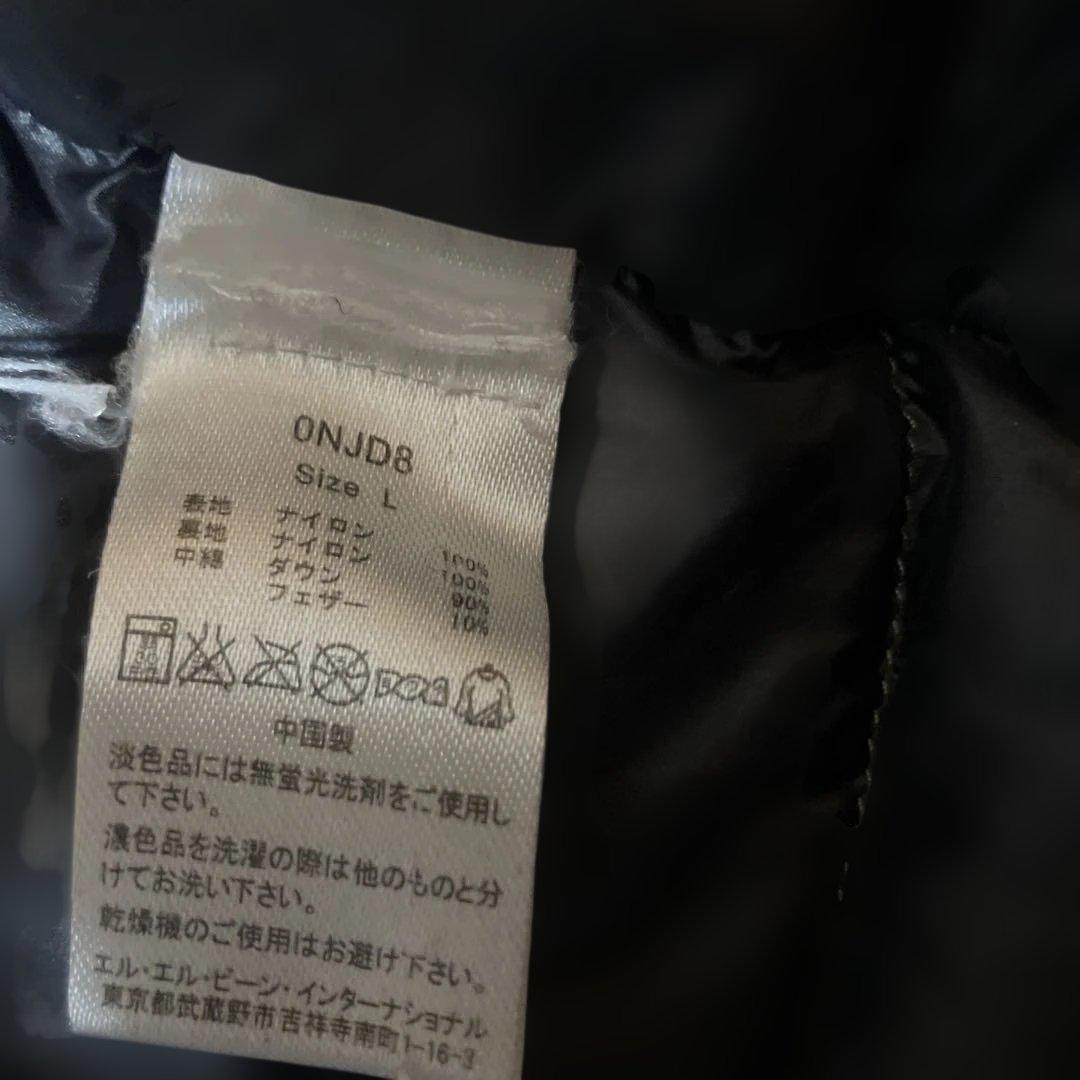 【極暖800fil⭐️】 極暖L.L.Bean ダウンジャケット　ベージュ　黒　L