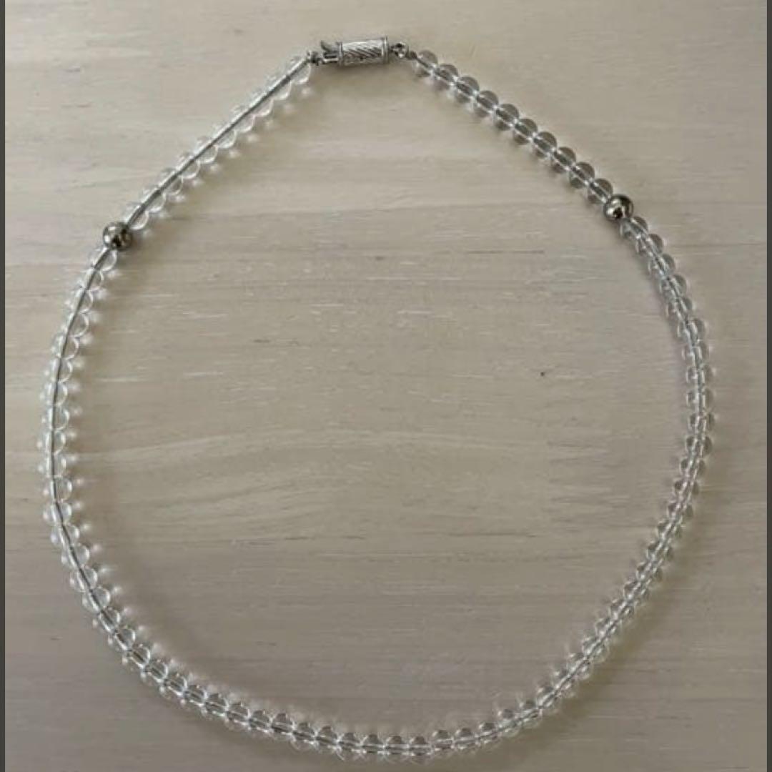 ファイテン　水晶ネックレス 40cm ランニング　駅伝　箱根駅伝　マラソン