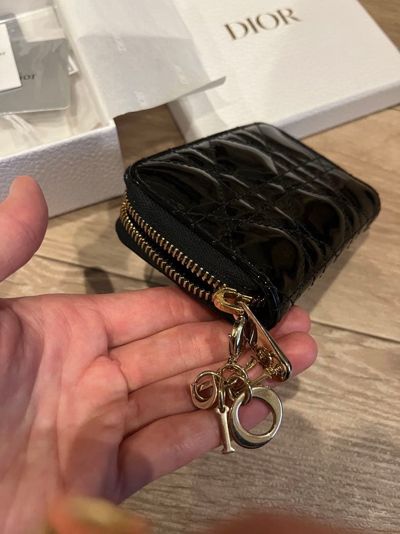 Dior ブラック カード　お札　小銭入れ