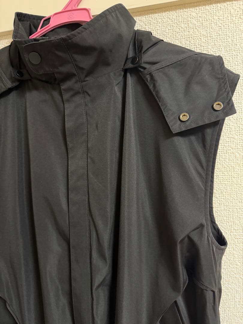 HOODIE VEST OP / フーディーベストワンピース