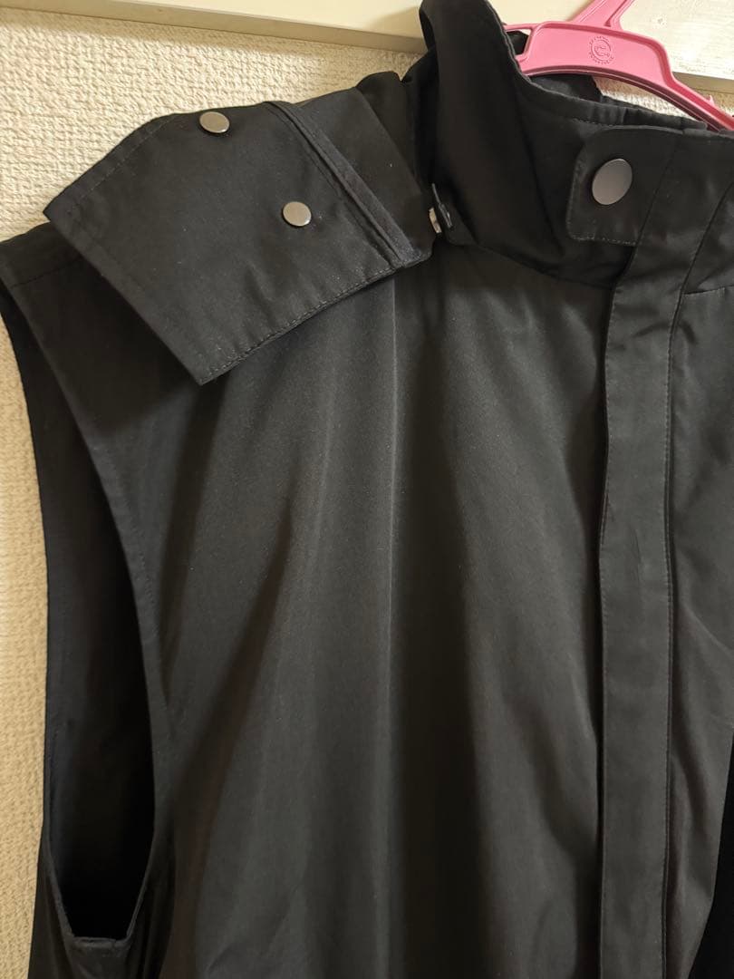 HOODIE VEST OP / フーディーベストワンピース