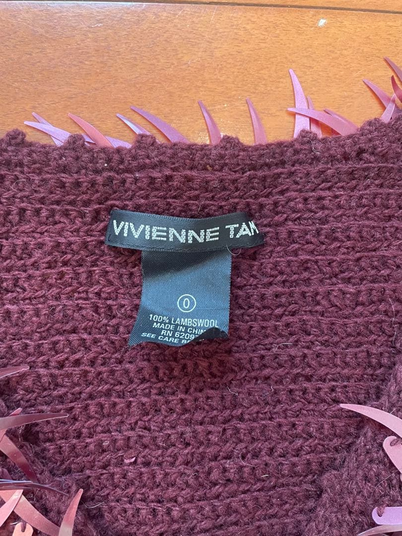 【極希少】VIVIENNE TAM フリンジベスト 00’s アーカイブ Y2K