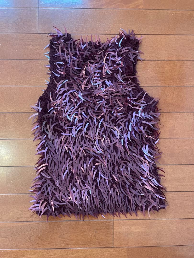 【極希少】VIVIENNE TAM フリンジベスト 00’s アーカイブ Y2K