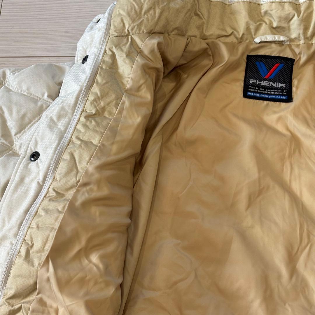 フェニックス レディース スキーウェア セット ダウンコート 着脱式付フード