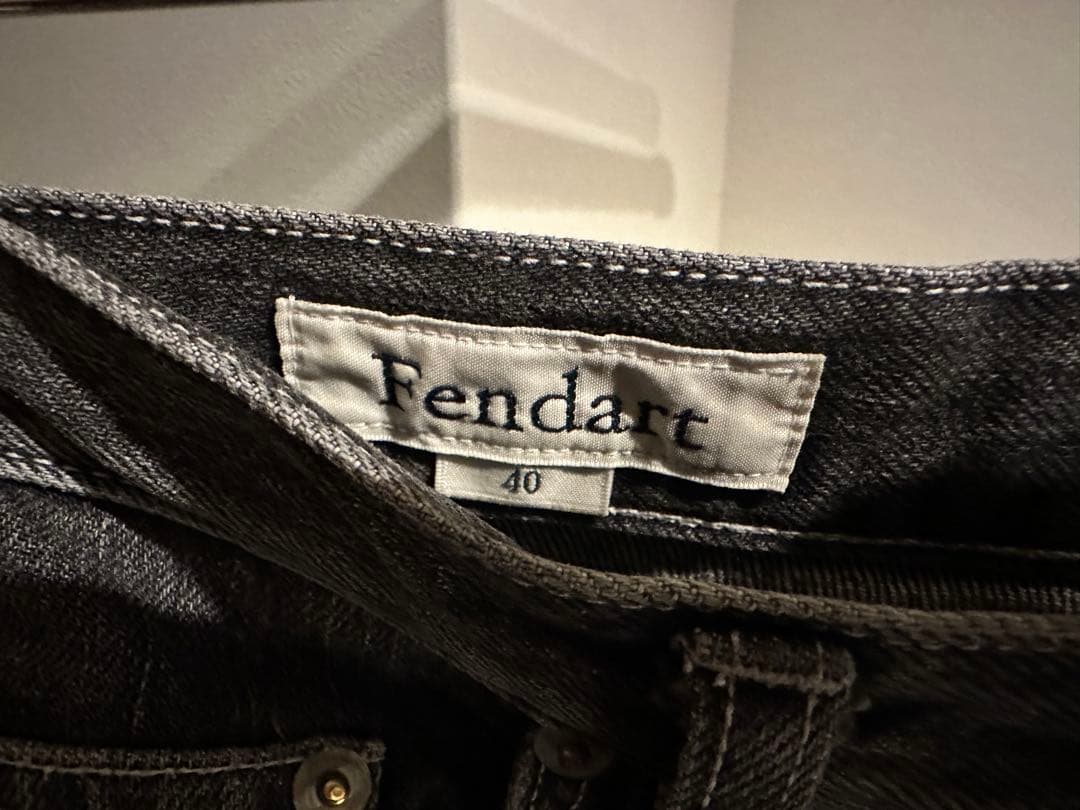 パンツ fendart jean901 Black ansnam