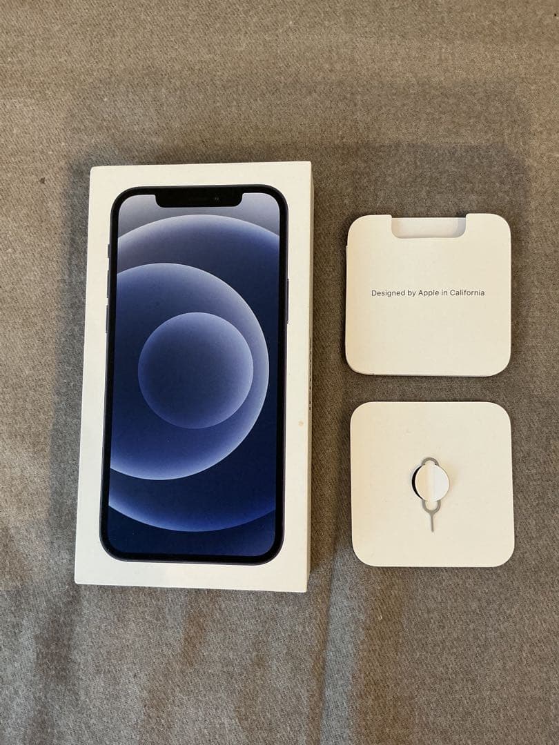 iPhone12 ブラック　64GB 一括購入品　SIMフリー　初期化済み