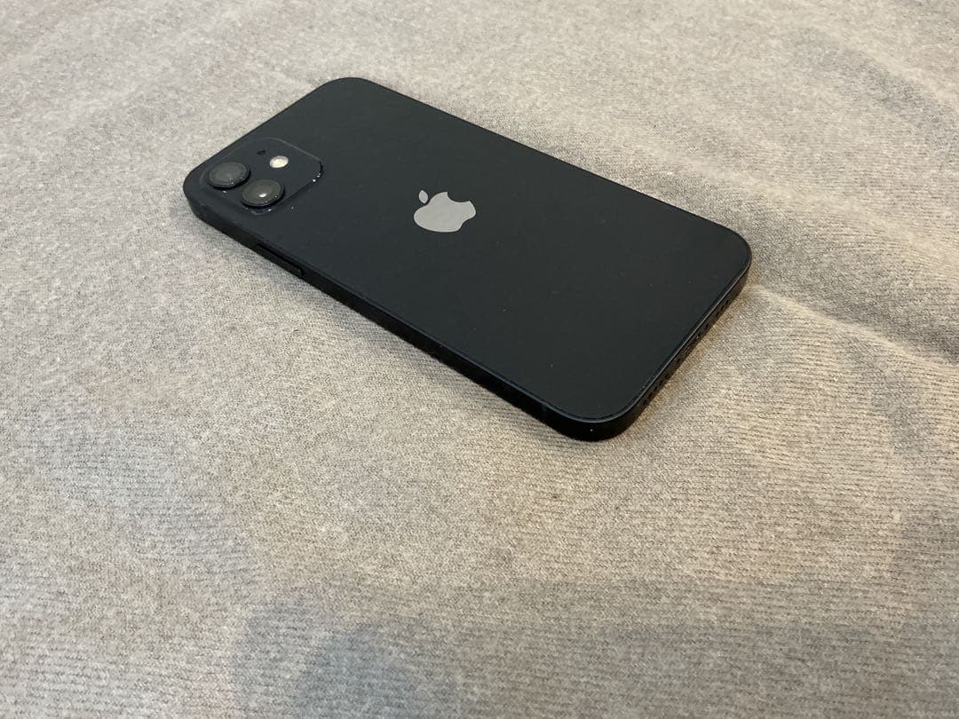 iPhone12 ブラック　64GB 一括購入品　SIMフリー　初期化済み