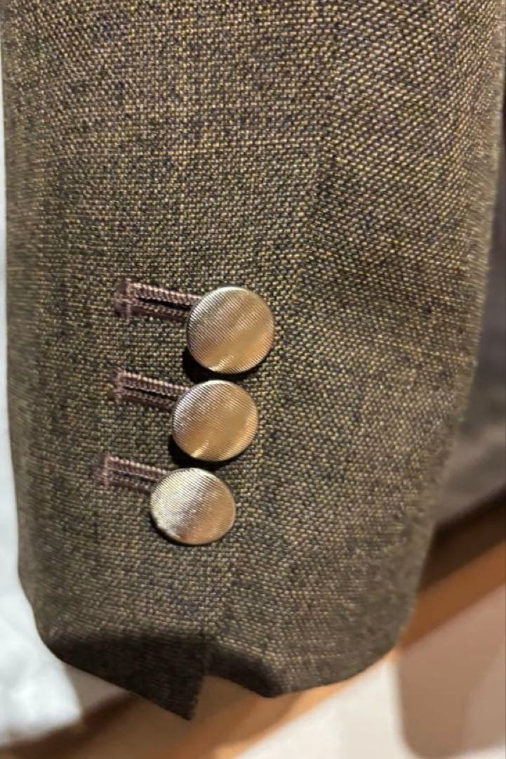 NOBLE ウールフラノピークドラペルジャケット／ノーブル