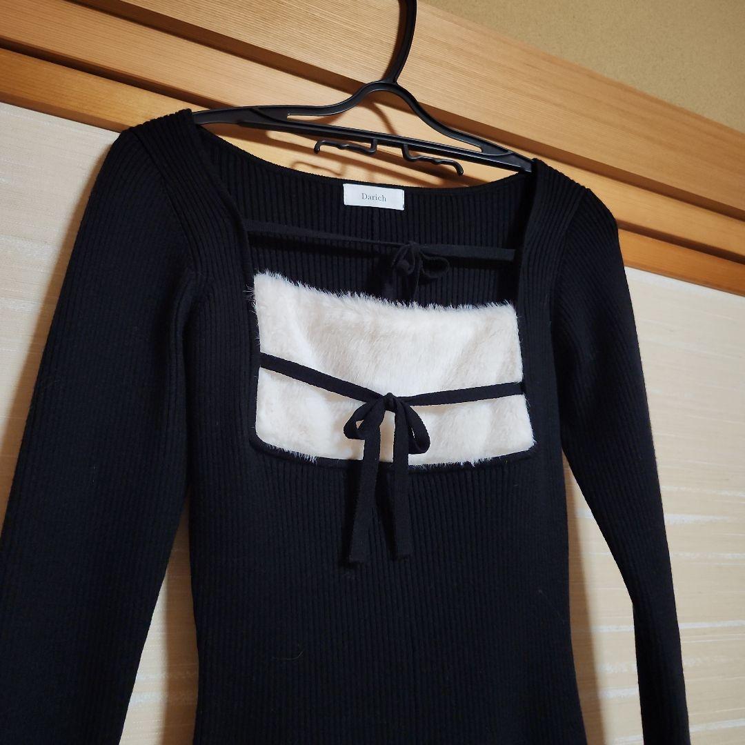 ダーリッチ ワンピース ファーワンピース