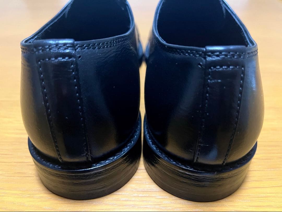 【週末セール】【美品】 PADRONE プレーントゥレザーシューズ 総革 41