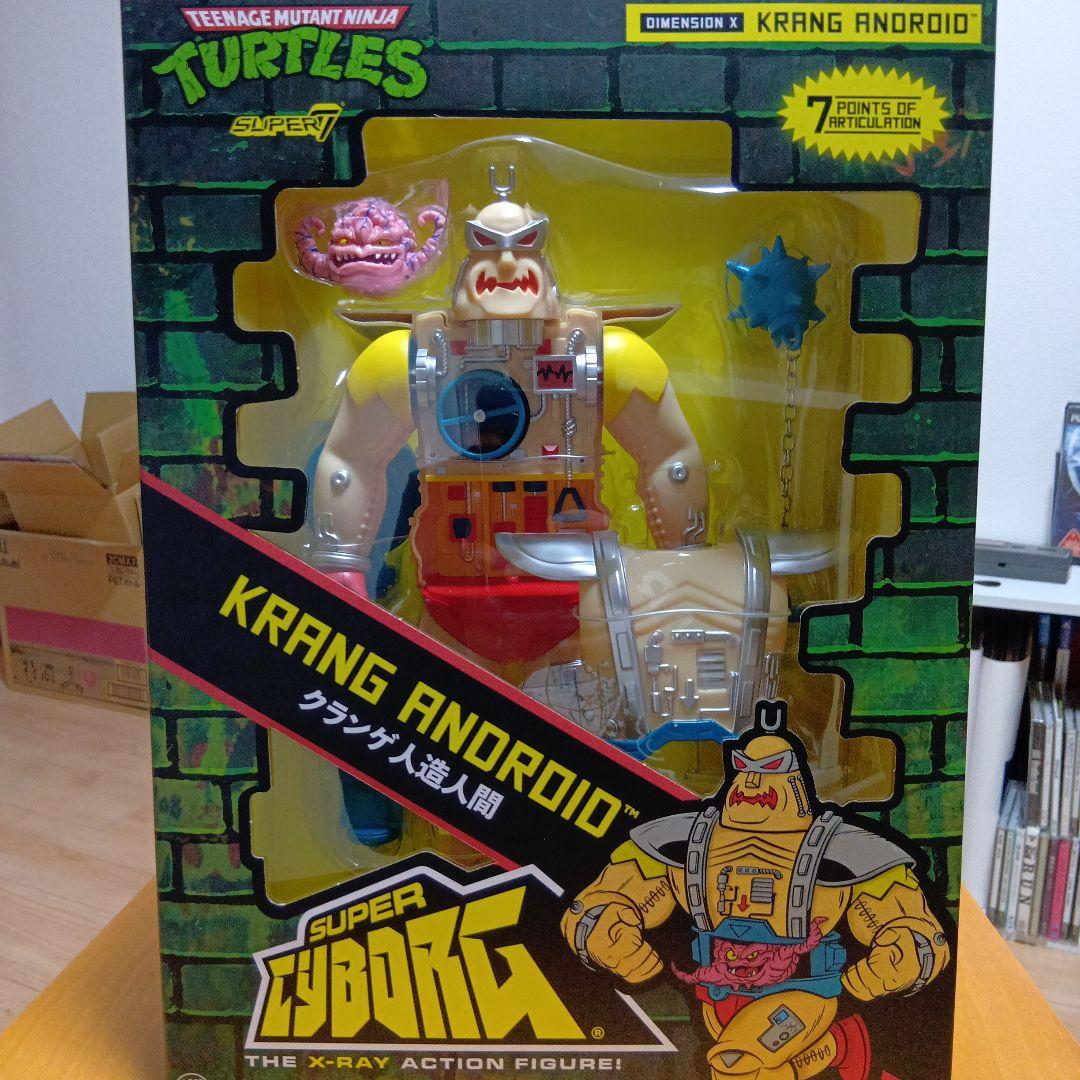 ミュータントタートルズ　クランゲ　アンドロイドボディ　TMNT スーパー7　新品