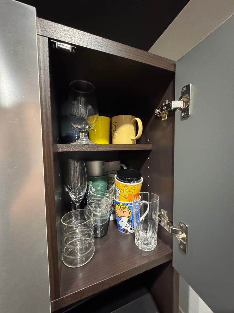 ※美品※ 国産※ 高橋木工所 エイク　EYCK薄型食器棚