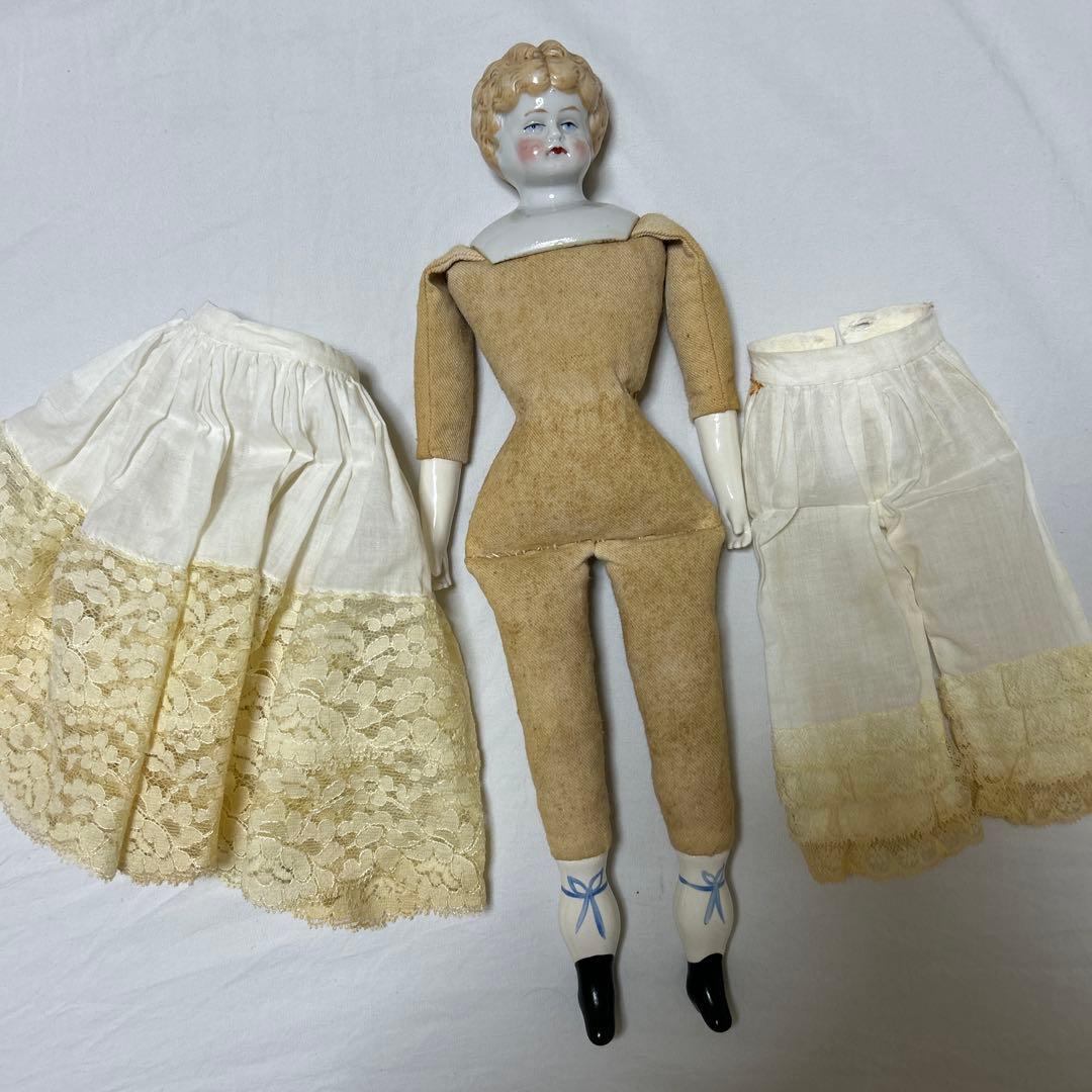 ドイツアンティーク 31cm チャイナヘッドドール