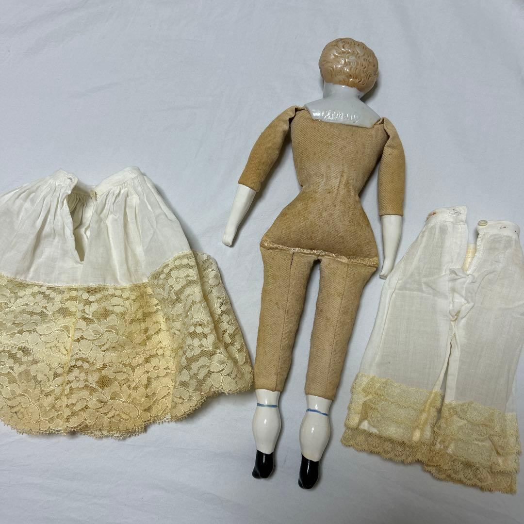 ドイツアンティーク 31cm チャイナヘッドドール