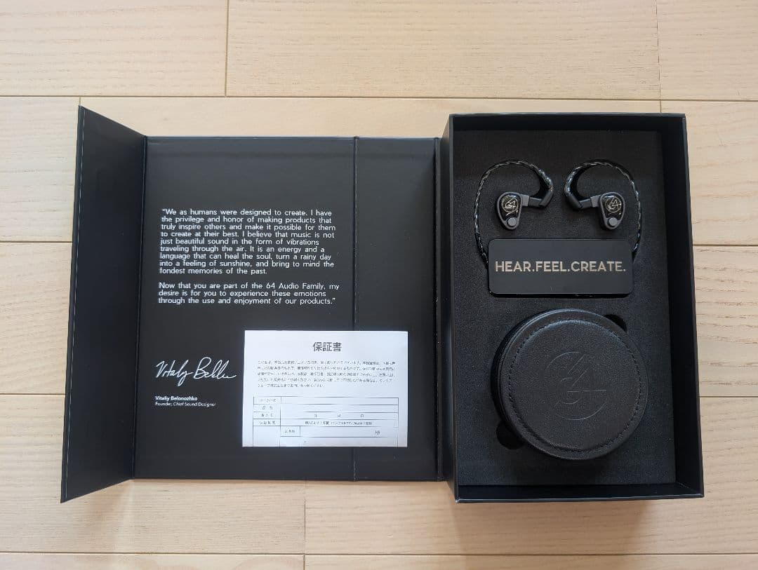 イヤホン AUDIO U6t